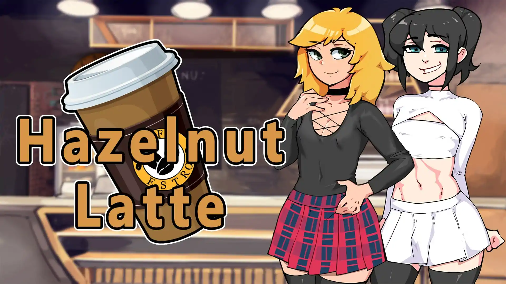 图片[1]-[欧美SLG汉化]榛子拿铁 Hazelnut Latte [v0.9][双端1.63G]-塔洛斯部落