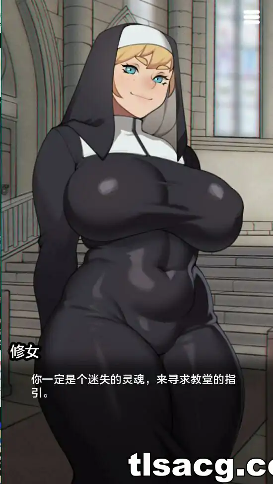 图片[1]-【2D欧美SLG游戏汉化] 堕落女修 [v1.0] PC+安卓汉化版 200MCorrupt a Nun￼￼-塔洛斯部落