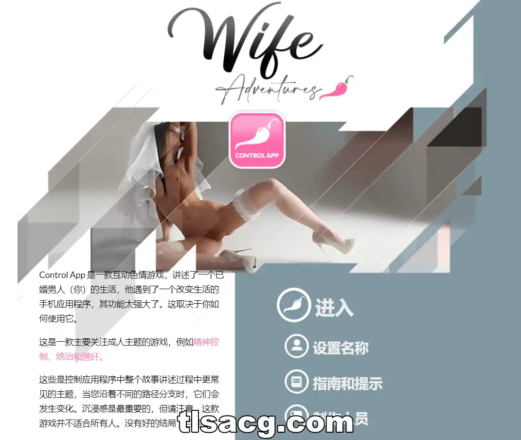 图片[1]-[HTML真人浏览器汉化] 控制应用程序 Wife Adventures-The Control App [v0.9.0CE]电脑1G￼￼-塔洛斯部落