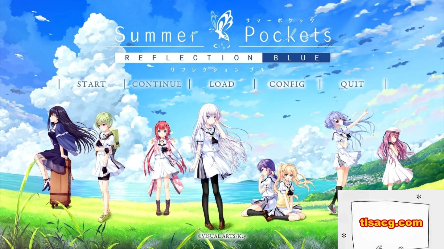 图片[1]-【PC/2D/ADV/汉化】Summer Pockets REFLECTION BLUE 硬盘汉化版【8G】-塔洛斯部落